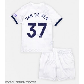 Tottenham Hotspur Micky van de Ven #37 Replika Hemmatröja Barn 2023-24 Kortärmad (+ Korta byxor)